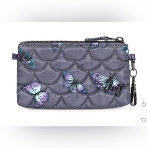 Lug Metro XL ID Pouch in Butterfly Grey.